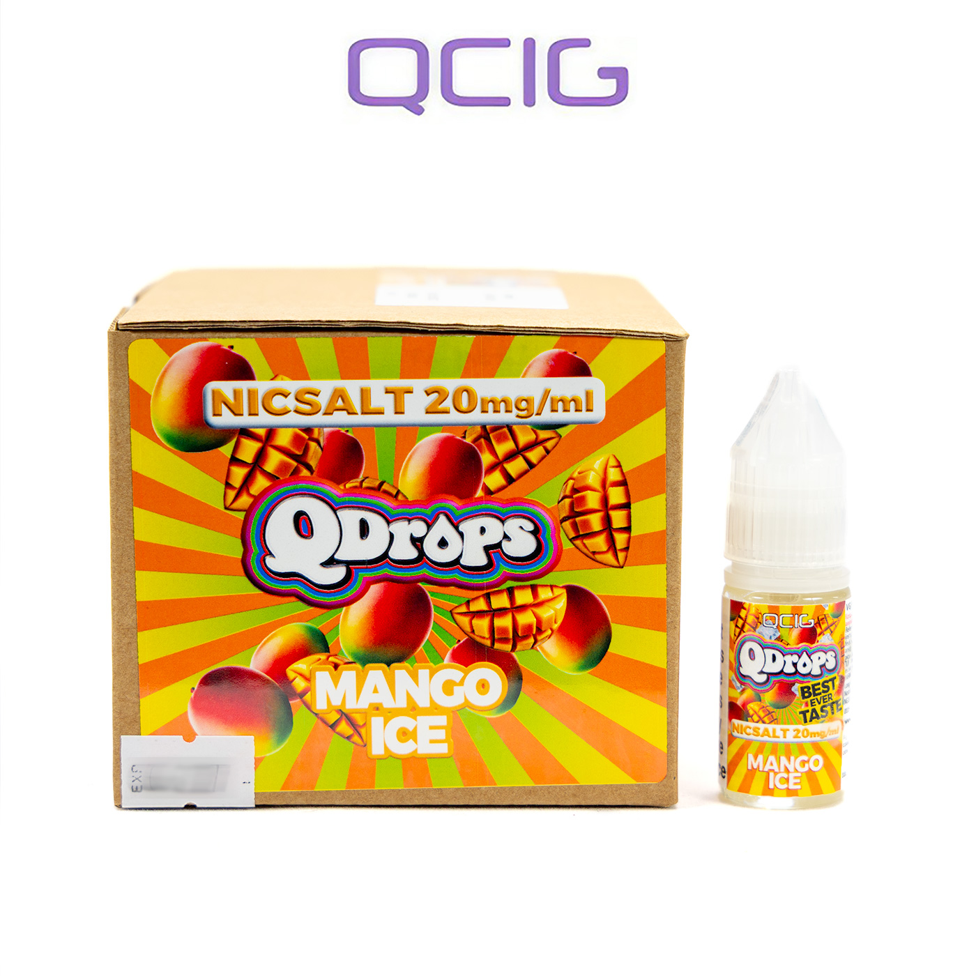 Q Drops Mango Ice 20mg E-Liquid