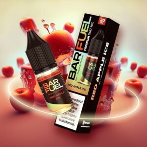 Bar Fuel Red Apple Ice Nic Salt 10ml E-Liquid