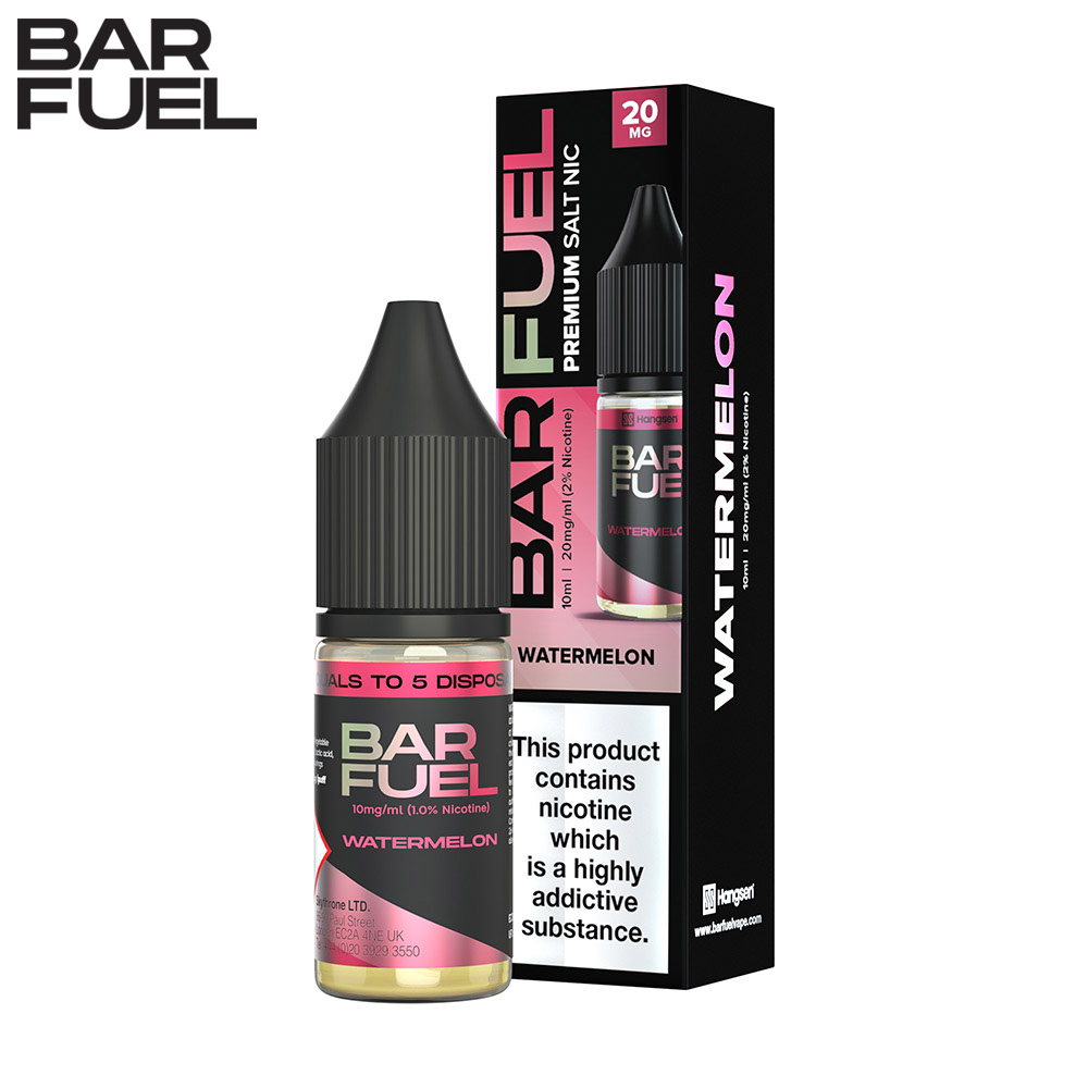 Bar Fuel Watermelon Nic Salt 10ml E-Liquid