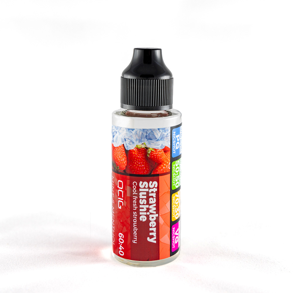 QCig Premium Shortfill E-Liquid Strawberry Slushie