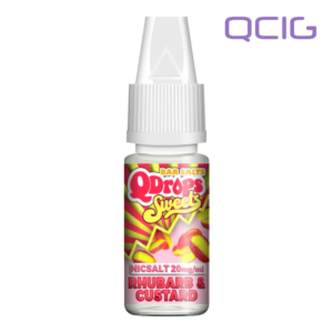 QDrops Salts Rhubarb Custard 10ml 20mg
