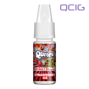 QDrops Strawberry Ice 10ml E-Liquid