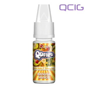 QDrops Nicsalt Banana Mango 20mg