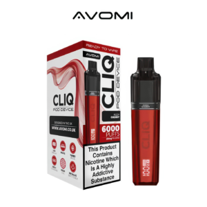 Avomi CLIQ Fizzy Cherry Vape Kit