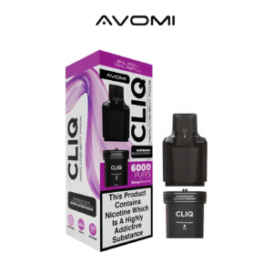 Avomi CLIQ Raspberry Blackcurrant Prefilled Pods