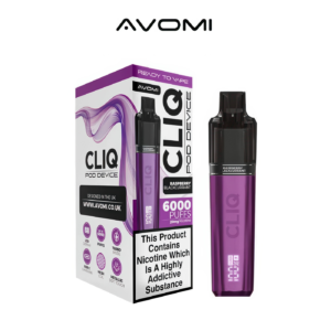 Avomi CLIQ Raspberry Blackcurrant Vape Kit