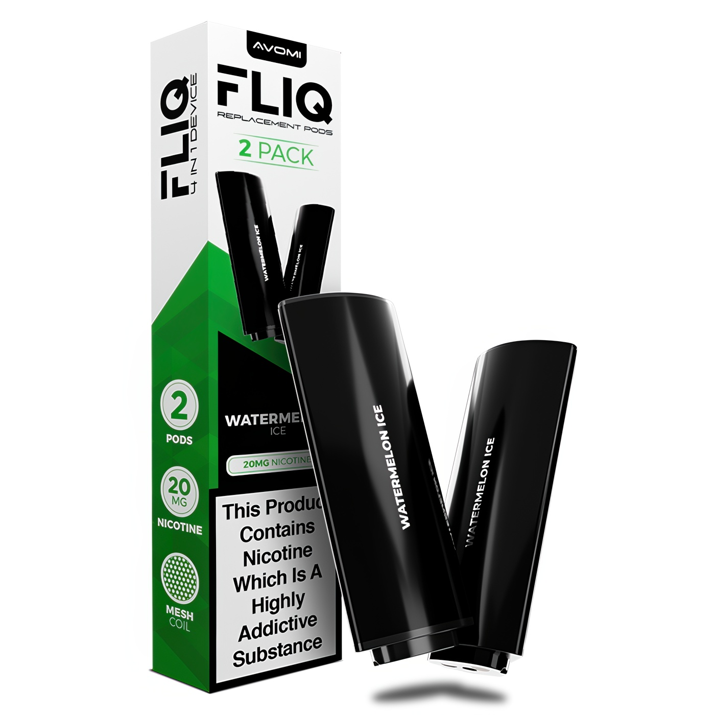 Avomi Fliq refill pods Watermelon Ice