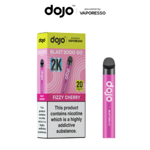 DOJO Blast 2000 GO Vape Kit Fizzy Cherry