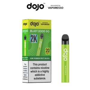 DOJO Blast 2000 GO Vape Kit Kiwi Passionfruit Guava