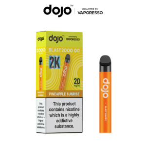 DOJO Blast 2000 GO Vape Kit Pineapple Sunrise