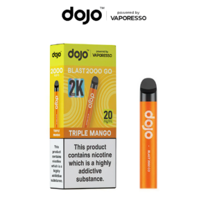 DOJO Blast 2000 GO Vape Kit Triple Mango