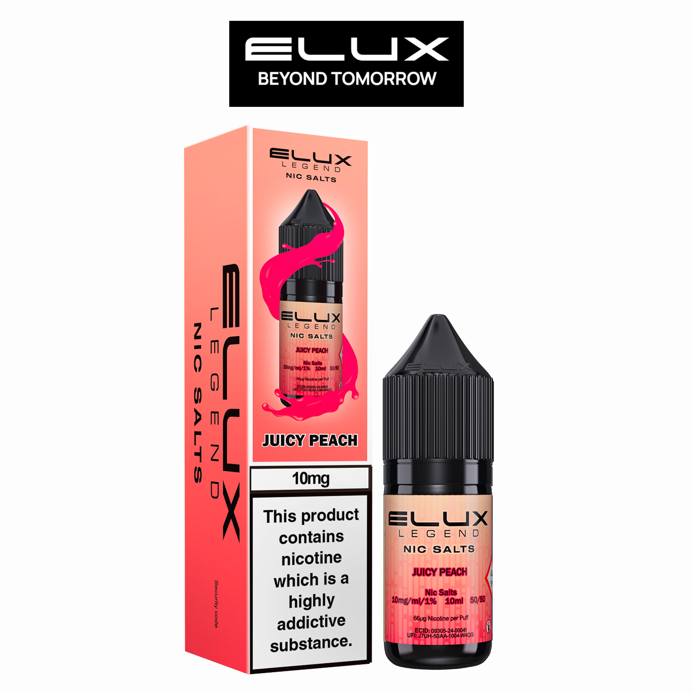Elux Legend Nicsalts Juicy Peach 10ml