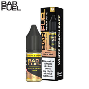 Bar Fuel White Peach Razz Nic Salt 10ml E-Liquid