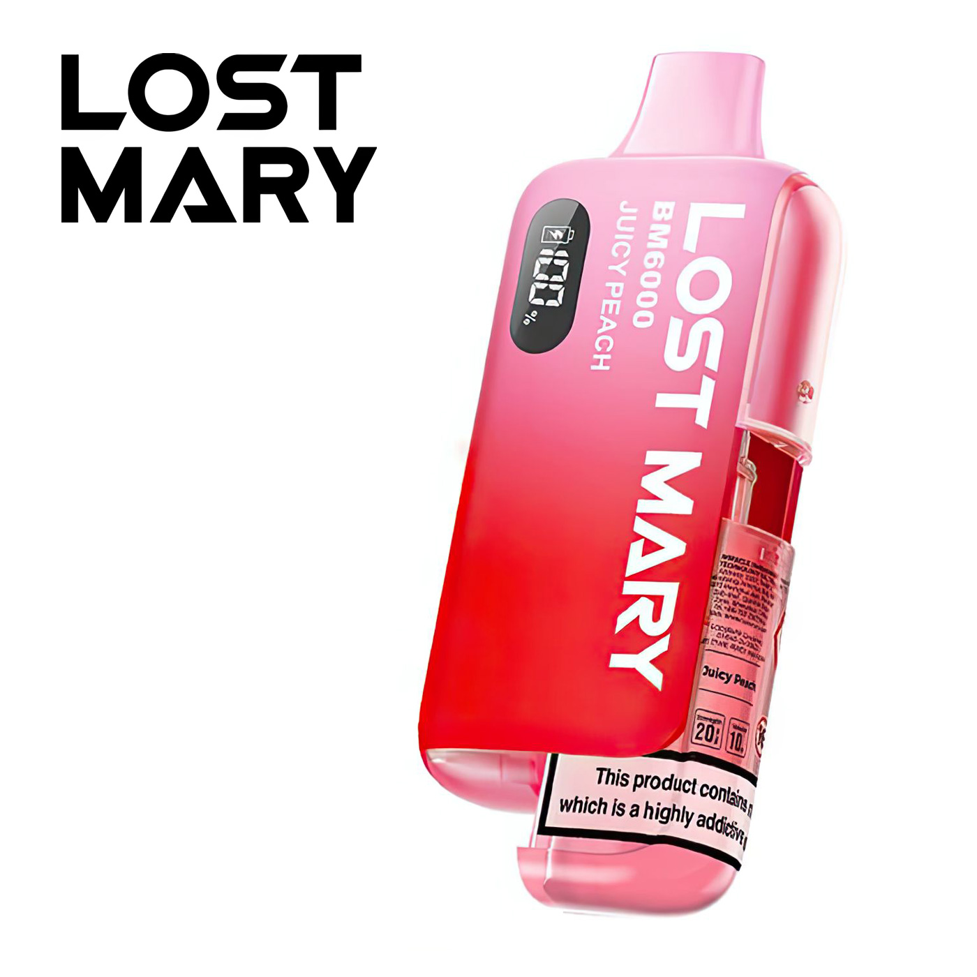 Lost Mary BM6000 Vape Kit Juicy Peach