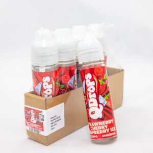 QCig Shortfills Strawberry Cherry Raspberry Ice 70/30 50ml