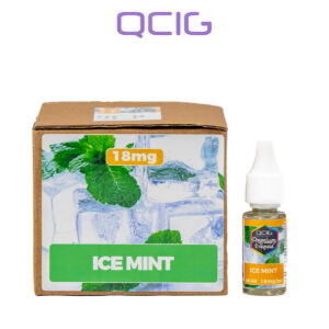 QCig Premium Ice Mint Freebase E-Liquid