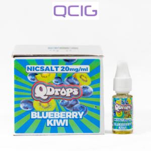 Q Drops Blueberry Kiwi Nicsalt E-Liquid 20mg