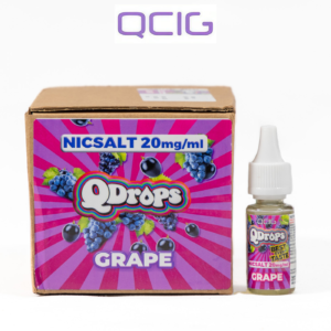Q Drops Grape Nicsalt E-Liquid 20mg