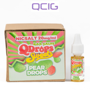 Q Drops Pear Drops Nicsalt E-Liquid 20mg