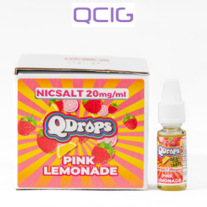 Q Drops Pink Lemonade Nicsalt E-Liquid 20mg