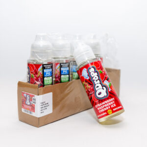 QCig QDrops Strawberry Raspberry Cherry Ice Shortfill 80ml