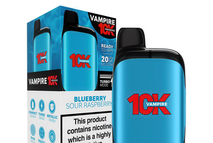 Vampire Vape 10K Blueberry Sour Raspberry Pod Kit