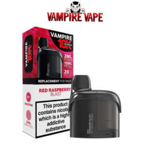 Vampire Vape 10K Red Raspberry Blast Prefilled Pods