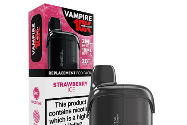 Vampire Vape 10K Strawberry Ice Pods