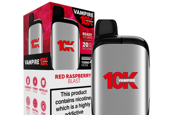 Vampire Vape 10K Red Raspberry Blast Pod Kit