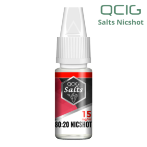 QCig Salts Nicshot 80:20 15mg