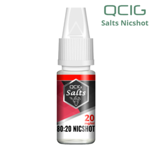 QCig Salts Nicshot 80:20 20mg