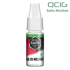 QCig Salts Nicshot 80:20 8mg