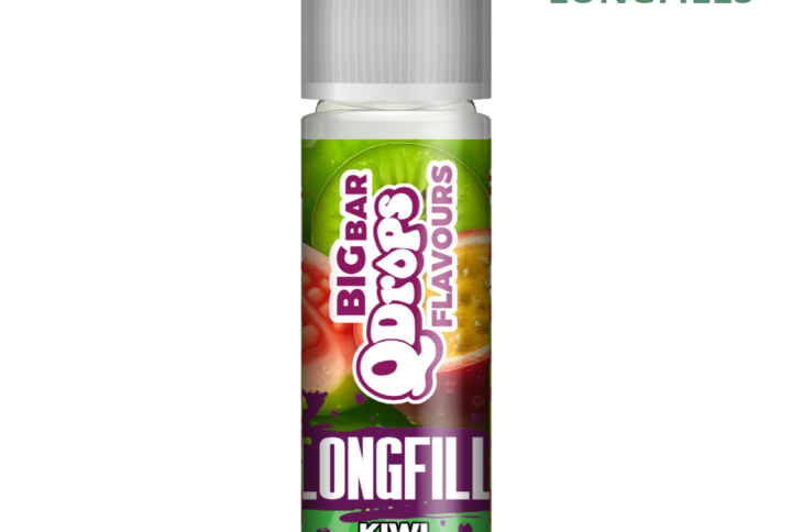 QDrops Kiwi Passionfruit Guava Longfills