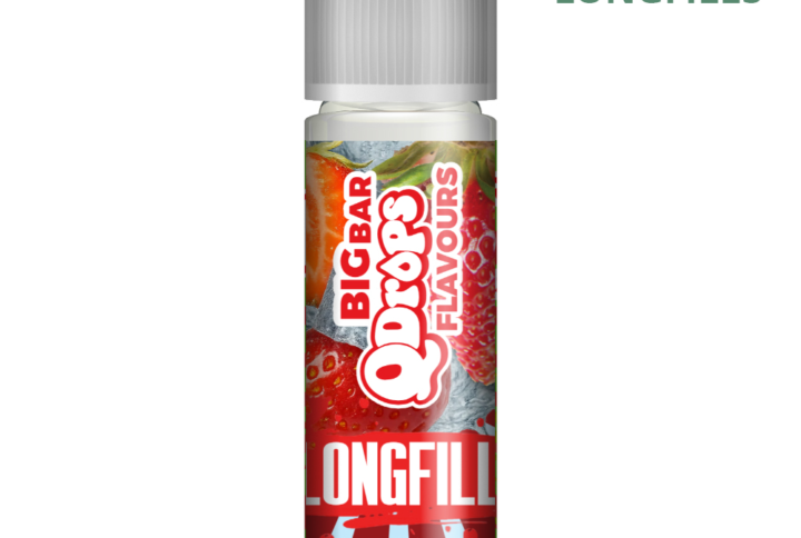 Q Drops Strawberry Raspberry Cherry Ice Longfill