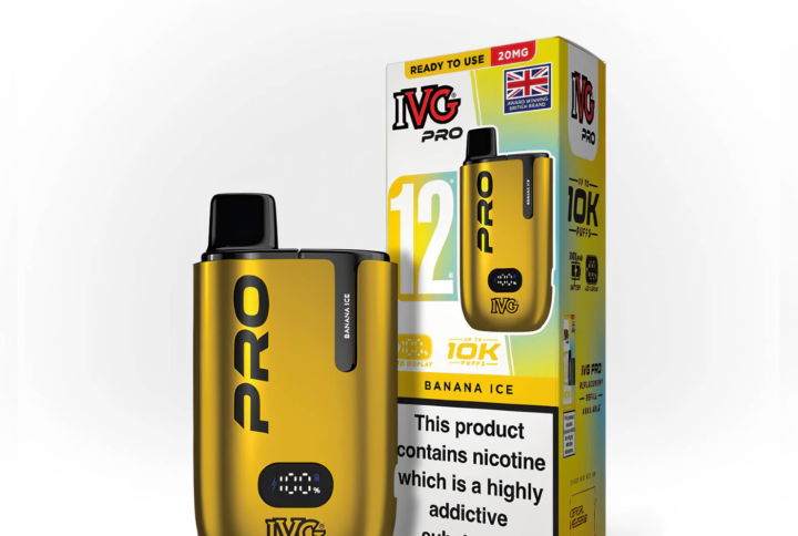 IVG Pro 12 Banana Ice Vape Kit