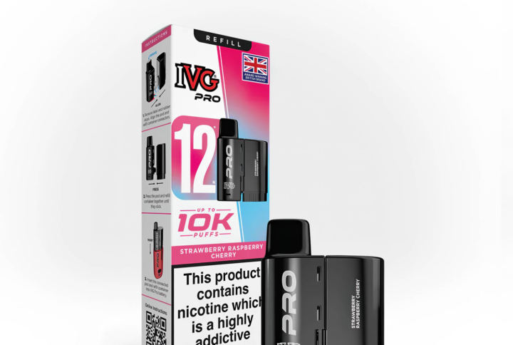 IVG Pro 12 Strawberry Raspberry Cherry refill pods