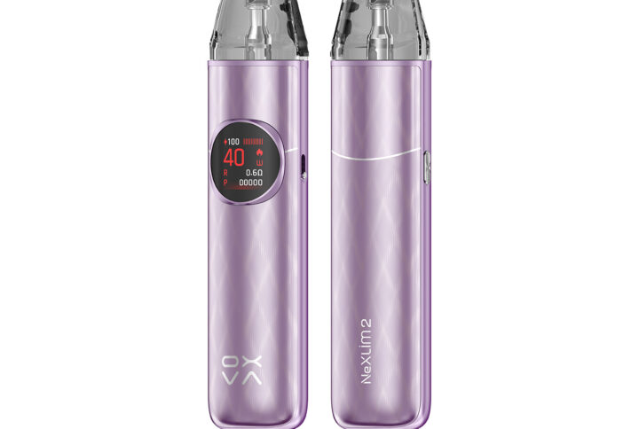 OXVA NeXLIM 2 vape kit in shiny purple colour