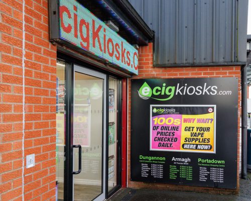 E Cig Kiosks Vape Shop Dungannon