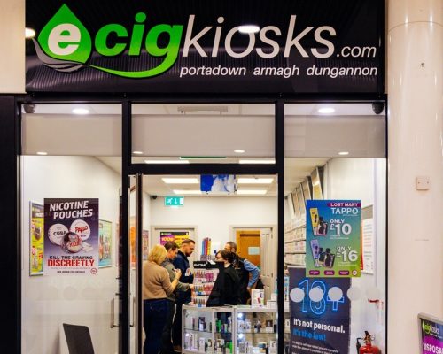 ECigKiosks vape shop Portadown